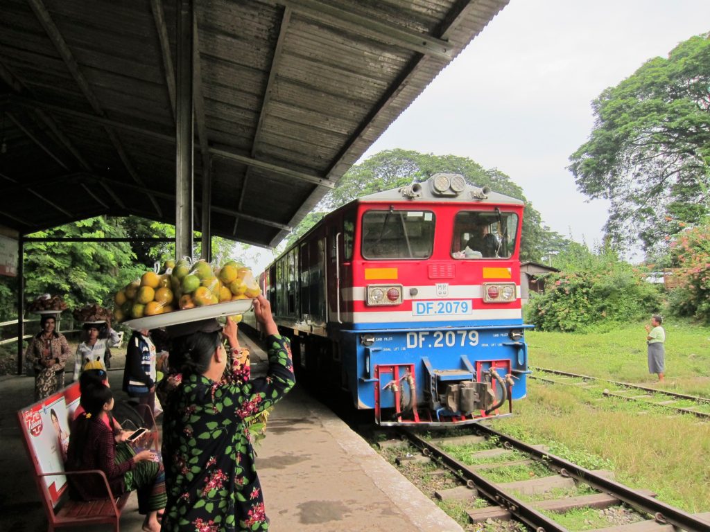 People get ready, there's a train a-comin'...train to Pyin Oo Lyin