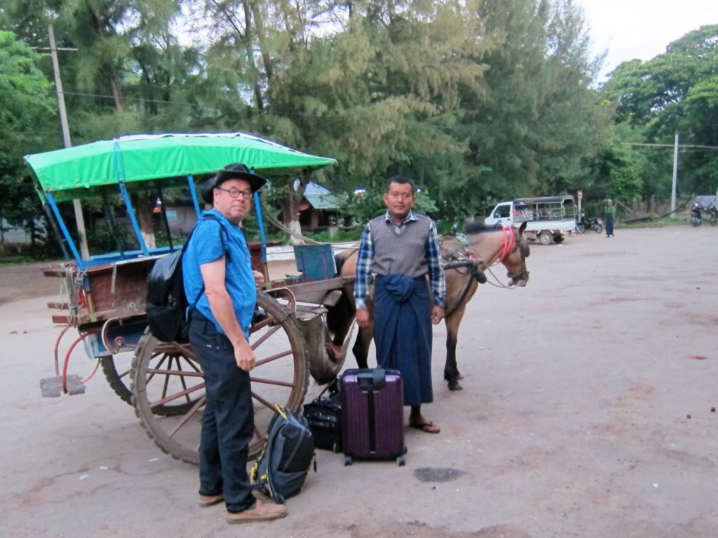 Horse and cart - Journey to Inle Lake